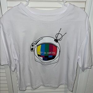 Armani Exchange White Tee size S